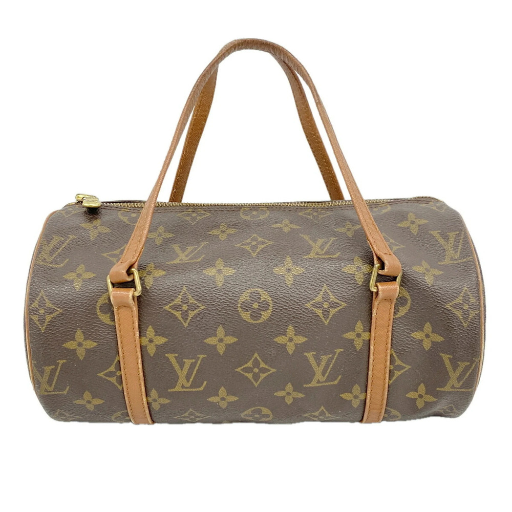Louis Vuitton Monogram Papillon 26 Handbag M51386 Brown Women's